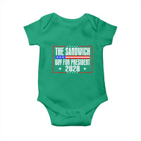 The Sandwich Guy 2028 Baby Onesie Political Parody - Wonder Print Shop