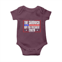 The Sandwich Guy 2028 Baby Onesie Political Parody - Wonder Print Shop