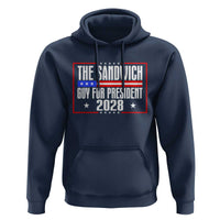 The Sandwich Guy 2028 Hoodie Political Parody - Wonder Print Shop