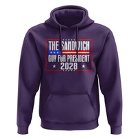 The Sandwich Guy 2028 Hoodie Political Parody - Wonder Print Shop
