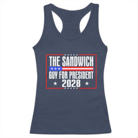 The Sandwich Guy 2028 Racerback Tank Top Political Parody - Wonder Print Shop