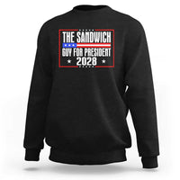 The Sandwich Guy 2028 Sweatshirt Political Parody - Wonder Print Shop