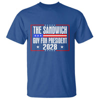 The Sandwich Guy 2028 T Shirt Political Parody - Wonder Print Shop
