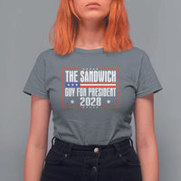 The Sandwich Guy 2028 T Shirt For Women Political Parody - Wonder Print Shop