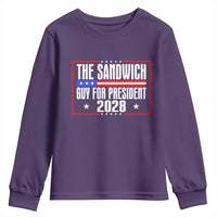 The Sandwich Guy 2028 Youth Sweatshirt Political Parody - Wonder Print Shop