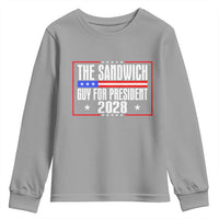The Sandwich Guy 2028 Youth Sweatshirt Political Parody - Wonder Print Shop