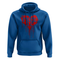 Free DC Graffiti Dripping Heart Graphic Hoodie Washington DC Pride Political Satire - Wonder Print Shop