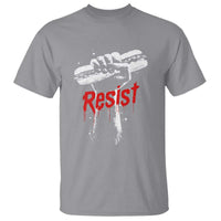 Resist with Sandwich Power T Shirt Funny Food Rebellion Political Satire - Wonder Print Shop