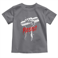 Resist with Sandwich Power Toddler T Shirt Funny Food Rebellion Political Satire - Wonder Print Shop