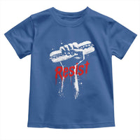 Resist with Sandwich Power Toddler T Shirt Funny Food Rebellion Political Satire - Wonder Print Shop