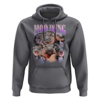 Baby Hippo Moo Deng Hoodie Funny Moo-deng Baby Pygmy Hippopotamus - Wonder Print Shop