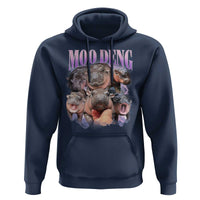Baby Hippo Moo Deng Hoodie Funny Moo-deng Baby Pygmy Hippopotamus - Wonder Print Shop