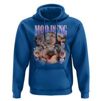 Baby Hippo Moo Deng Hoodie Funny Moo-deng Baby Pygmy Hippopotamus - Wonder Print Shop