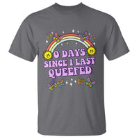 Funny Queef Joke Embarrassing T Shirt 0 Days Since I Last Queefed - Wonder Print Shop