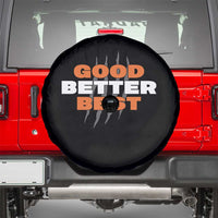 Good Better Best Chicago Football Inspirational Spare Tire Cover Fierce Bears Claw Graphic for Fan TS02