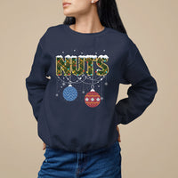 Christmas Couples Sweatshirt Chestnuts Xmas Matching Family Funny Nuts - Wonder Print Shop