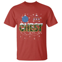 Christmas Couples T Shirt Chestnuts Xmas Matching Family Funny Chest - Wonder Print Shop