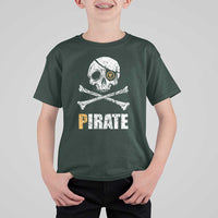 Funny Pirate Pi Cryptocurrency T Shirt For Kid Crypto Coins Blockchain Mining - Wonder Print Shop