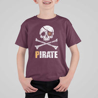 Funny Pirate Pi Cryptocurrency T Shirt For Kid Crypto Coins Blockchain Mining - Wonder Print Shop