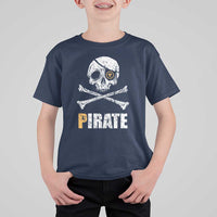 Funny Pirate Pi Cryptocurrency T Shirt For Kid Crypto Coins Blockchain Mining - Wonder Print Shop