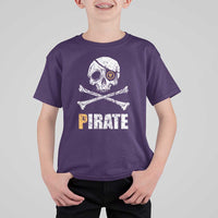 Funny Pirate Pi Cryptocurrency T Shirt For Kid Crypto Coins Blockchain Mining - Wonder Print Shop