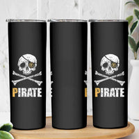 Funny Pirate Pi Cryptocurrency Skinny Tumbler Crypto Coins Blockchain Mining - Wonder Print Shop