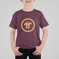 Pi Cryptocurrency T Shirt For Kid Crypto Coins Network - Wonder Print Shop