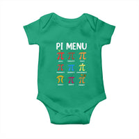 Funny Number Pi Baby Onesie Pi Menu 3.14 Pi Symbol - Math Teacher Happy Pi Day - Wonder Print Shop