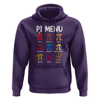 Funny Number Pi Hoodie Pi Menu 3.14 Pi Symbol - Math Teacher Happy Pi Day - Wonder Print Shop
