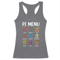 Funny Number Pi Racerback Tank Top Pi Menu 3.14 Pi Symbol - Math Teacher Happy Pi Day - Wonder Print Shop
