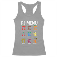 Funny Number Pi Racerback Tank Top Pi Menu 3.14 Pi Symbol - Math Teacher Happy Pi Day - Wonder Print Shop