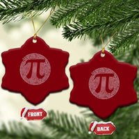 Funny Number Pi Ceramic Ornament Pi 3.14 Pi Number Symbol Math Science Gift - Wonder Print Shop