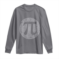 Funny Number Pi Long Sleeve Shirt Pi 3.14 Pi Number Symbol Math Science Gift - Wonder Print Shop
