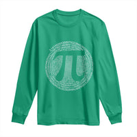 Funny Number Pi Long Sleeve Shirt Pi 3.14 Pi Number Symbol Math Science Gift - Wonder Print Shop