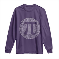 Funny Number Pi Long Sleeve Shirt Pi 3.14 Pi Number Symbol Math Science Gift - Wonder Print Shop