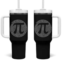 Funny Number Pi Tumbler With Handle Pi 3.14 Pi Number Symbol Math Science Gift - Wonder Print Shop