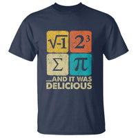 Funny Number Pi T Shirt I Ate Some Pie and It Was Delicious Funny PI Day Math Pun - Wonder Print Shop