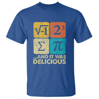 Funny Number Pi T Shirt I Ate Some Pie and It Was Delicious Funny PI Day Math Pun - Wonder Print Shop