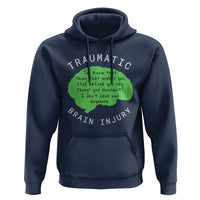 Traumatic Brain Injury Awareness Hoodie TBI Support