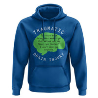 Traumatic Brain Injury Awareness Hoodie TBI Support