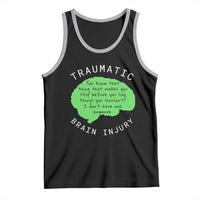 Traumatic Brain Injury Awareness Tank Top TBI Support