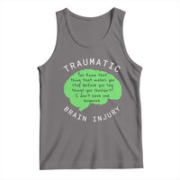 Traumatic Brain Injury Awareness Tank Top TBI Support