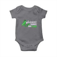 Traumatic Brain Injury Awareness Baby Onesie TBI Survivor