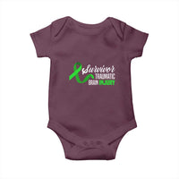 Traumatic Brain Injury Awareness Baby Onesie TBI Survivor