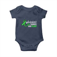 Traumatic Brain Injury Awareness Baby Onesie TBI Survivor