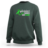 Traumatic Brain Injury Awareness Sweatshirt TBI Survivor