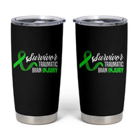 Traumatic Brain Injury Awareness Tumbler Cup TBI Survivor