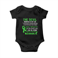 Traumatic Brain Injury Awareness Baby Onesie I Am The Storm TBI Warrior