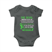 Traumatic Brain Injury Awareness Baby Onesie I Am The Storm TBI Warrior