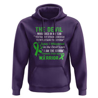 Traumatic Brain Injury Awareness Hoodie I Am The Storm TBI Warrior